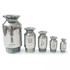 Mặt thép thép thép thép thép bao quang smb series, phun nước nón toàn diện, miệng smb